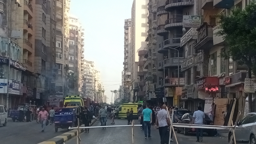 سيارات الإطفاء والحماية المدنية ببورسعيد 