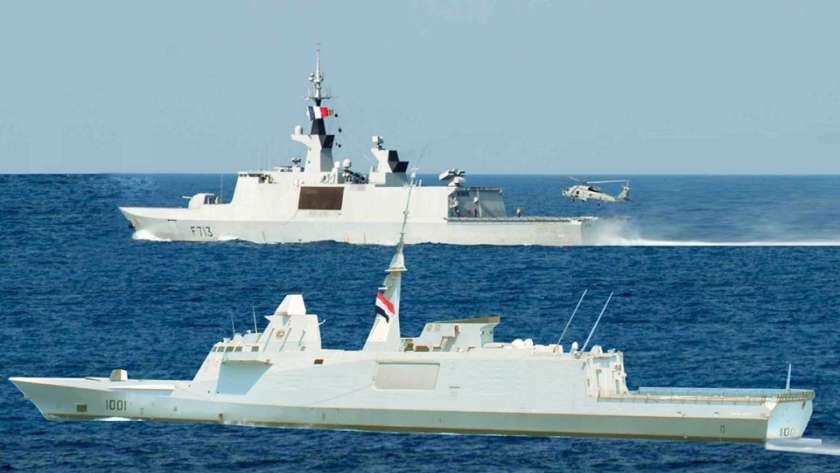 البحرية المصرية والفرنسية
