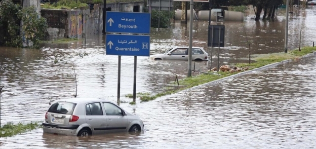 أمطار في لبنان
