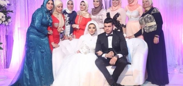 بالصور| تامر حسني ومحمد فؤاد يشعلان حفل زفاف محمود العربي ونورهان الجرحي