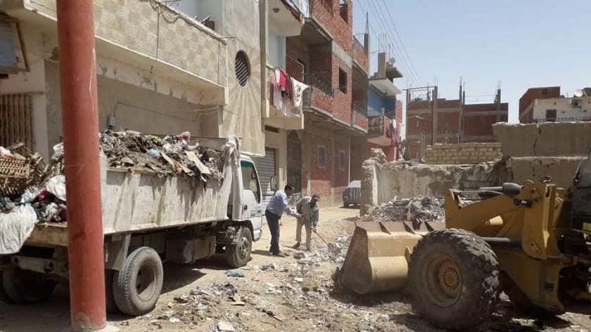 حملات نظافة بمدينة فايد
