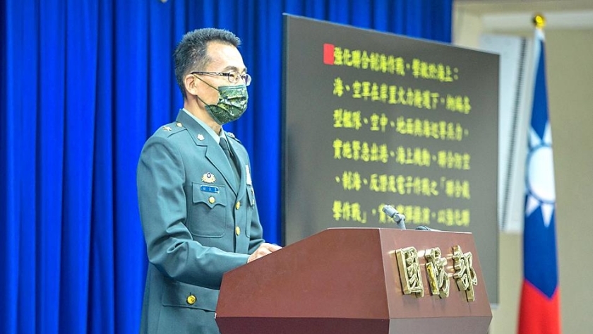 اللواء لين وين هوانج، المسؤول بوزارة الدفاع في تايوان
