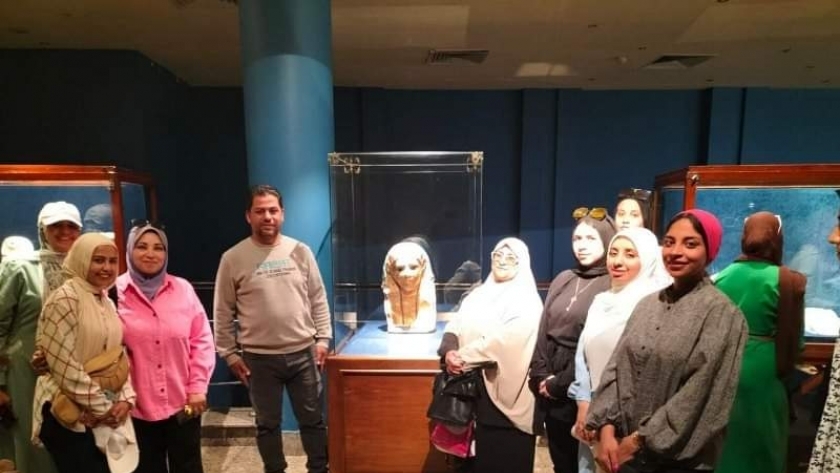 متحف تل بسطا يفتتح معرض مؤقت بعنوان" الكارتوناج "