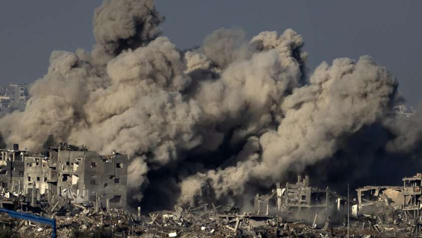 قصف على غزة _ صورة أرشيفية