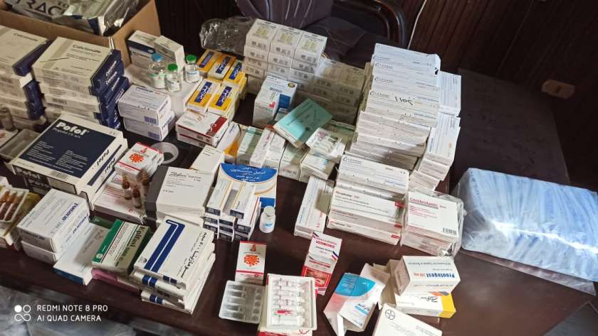 ضبط أدوية محظورة وصيدليات غير مرخصة في حملة تفتيشية بالشرقية- أرشيفية