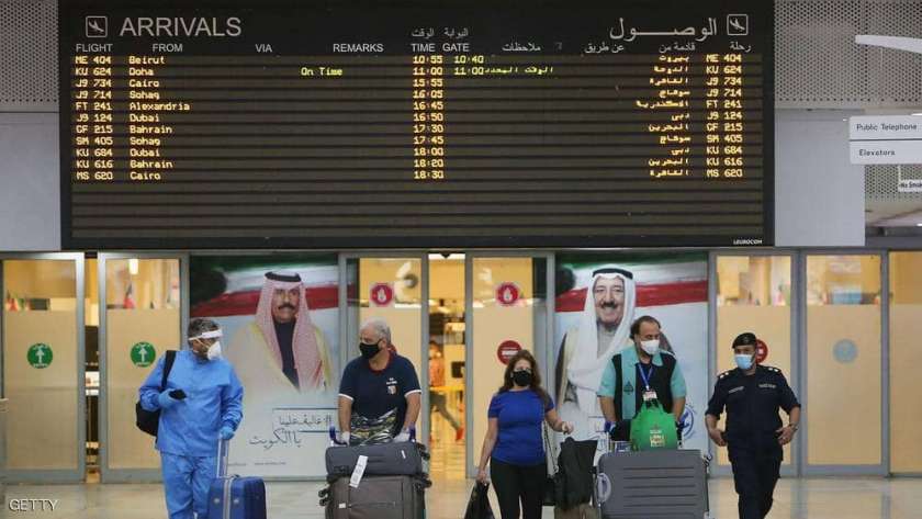 مصدر : الكويت تقرر مغادرة أصحاب  تأشيرات الالتحاق بعائل "