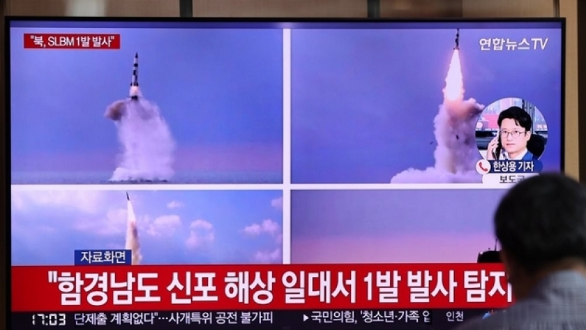 عملية إطلاق صواريخ باليستية كورية شمالية