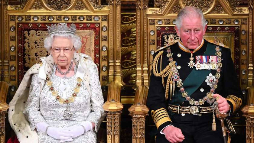 الملك تشارلز والملكة إليزابيث