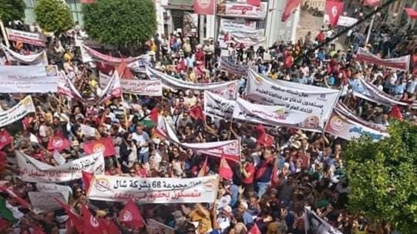 مظاهرات تونس ضد الإخوان
