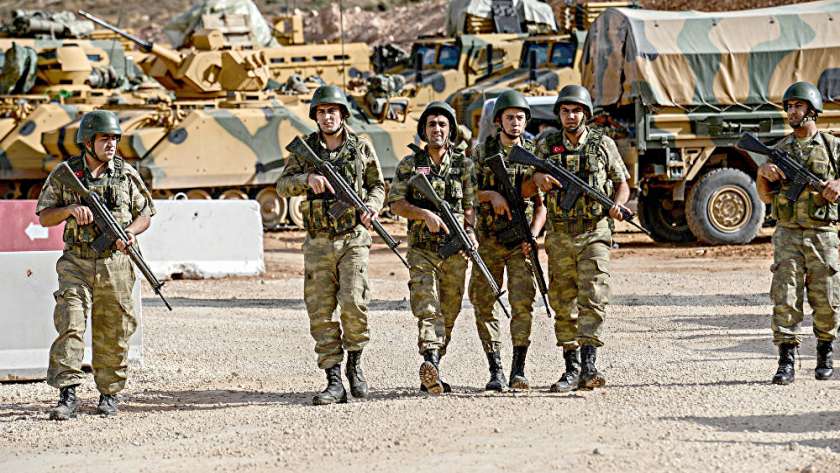 عناصر من الجيش التركي