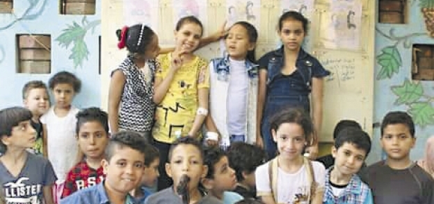 الأطفال المرضى خلال إحدى حفلات المبادرة