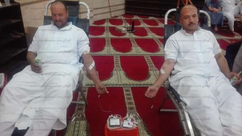 التبرع بالدم فى كفر الشيخ-ارشيفية