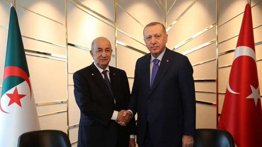 الرئيس التركي ونظيره الجزائري