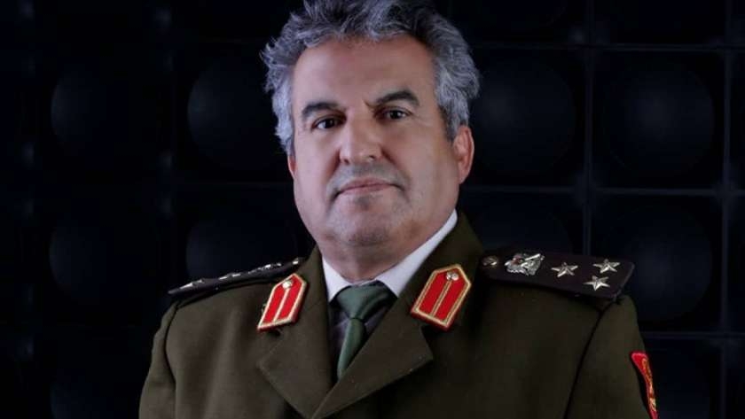 العميد خالد الحجوب مدير إدارة التوجيه المعنوي بالجيش الوطني الليبي