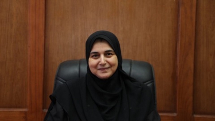 الدكتورة مها أبو جازية، عميد كلية التمريض في كفر الشيخ