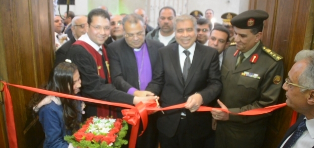 افتتاح الكنيسة الانجيلية في ملوي