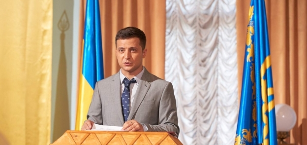 خلال العمل الذي جسد فيه شخصية رئيس أوكرانيا عام 2015