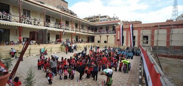 بالصور| افتتاح المدرسة اليونانية ببورسعيد بعد إغلاقها 60 عاما