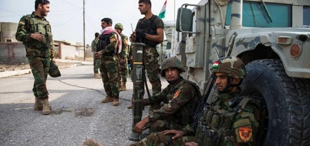 عناصر من قوات البشمركة الكردية