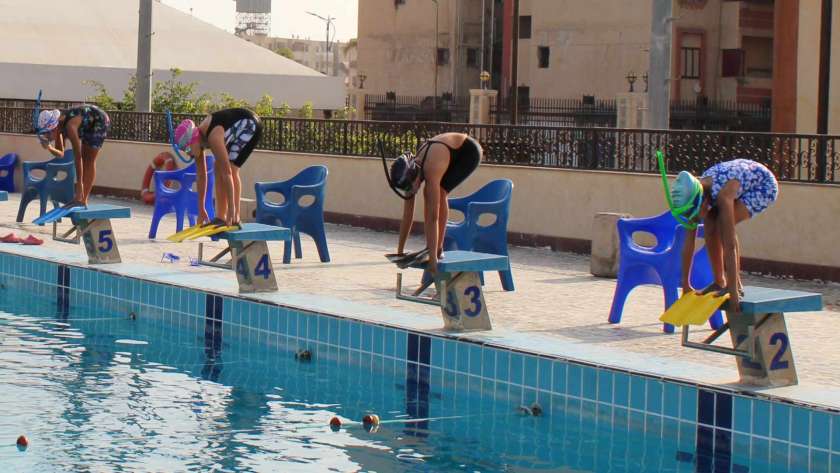 كأس مصر للسباحة ببورسعيد