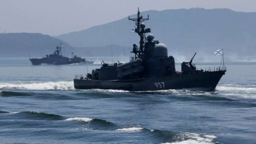 إحدى سفن البحرية الروسية- تعبيرية