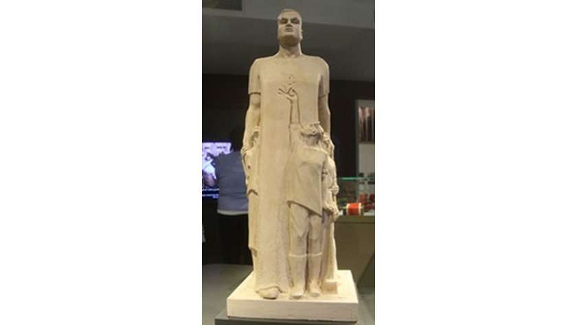 نموذج تمثال التحرير بمتحف جمال عبد الناصر