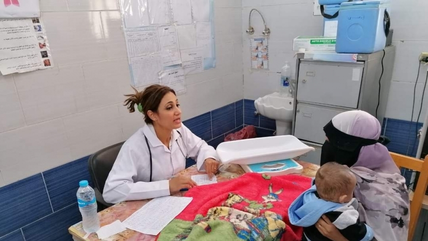 القافلة الطبية المجانية لقرية بغداد في الوادي الجديد