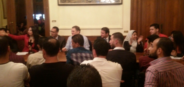 لقاء "البدوي" وشباب حزب الوفد