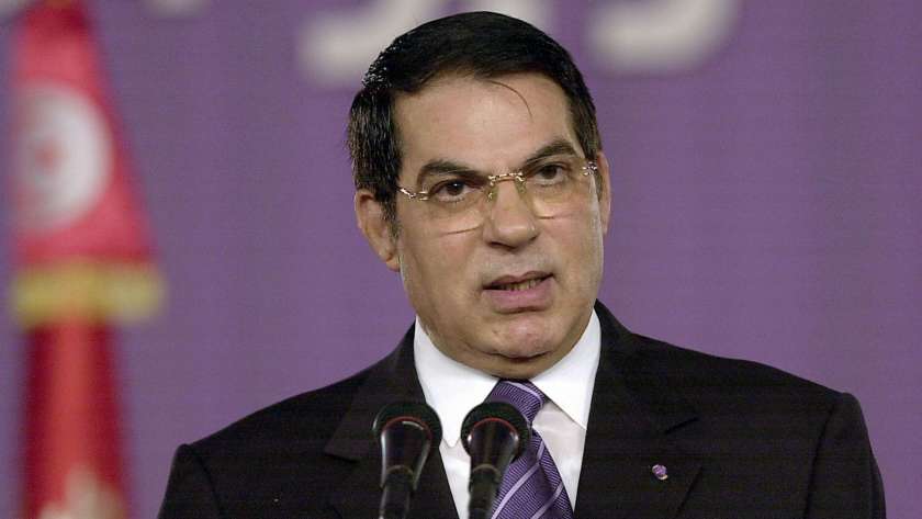 الرئيس التونسي الأسبق الراحل زين العابدين بن علي