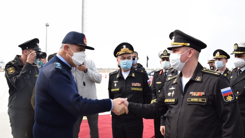 انطلاق فعاليات التدريب البحري «المصري الروسي» المشترك «جسر الصداقة 4»