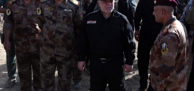 بالصور| "العبادي" يتفقد قوات الرد السريع في الموصل