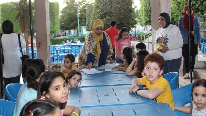نادي المنيا ينظم ورشا للأطفال