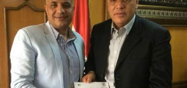 مجدى خلاف مديراً للعلاقات العامة بجامعة قناة السويس .