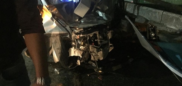 حادث تصادم سيارة