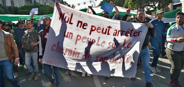 جانب من تظاهرات الجزائر