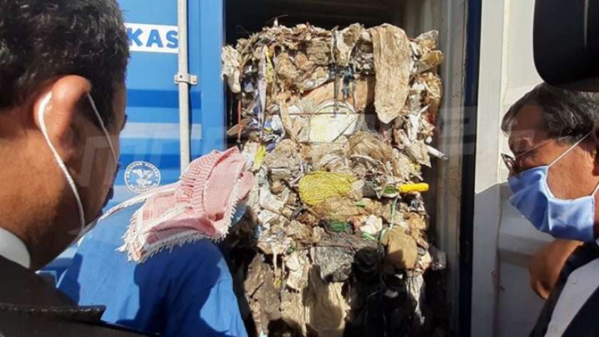 شحنة النفايات الإيطالية إلى تونس