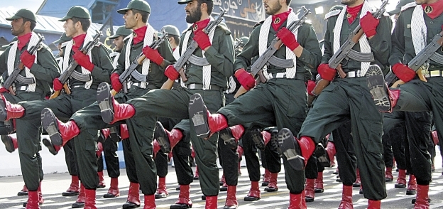 الحرس الثورى الإيرانى فى أحد العروض العسكرية