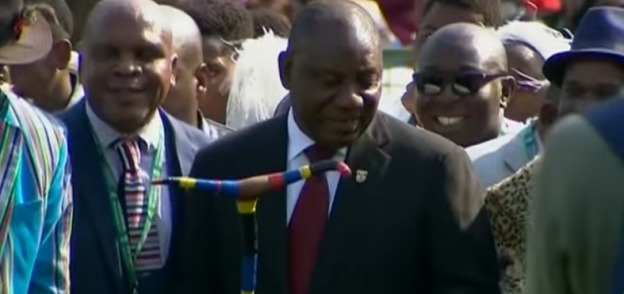 رئيس جنوب افريقيا سيريل رامافوزا