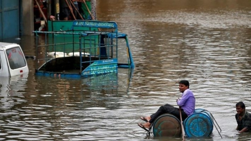مقتل 59 شخصا في فيضانات وانهيارات ارضية شمال شرقي الهند
