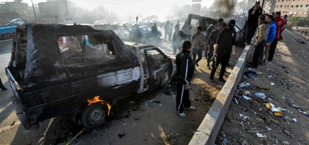 الجماعة الإرهابية ارتكبت العديد من الجرائم منها استهداف سيارات الشرطة والأكمنة الأمنية «صورة أرشيفية»