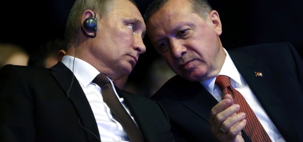 الرئيسان الروسي فلاديمير بوتين ونظيره التركي رجب طيب أردوغان- صورة أرشيفية
