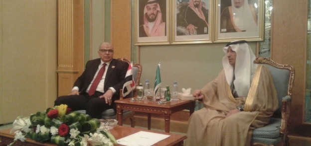 سعفان مع وزير العمل السعودي