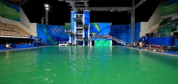 حمامات السباحة في الأولمبياد