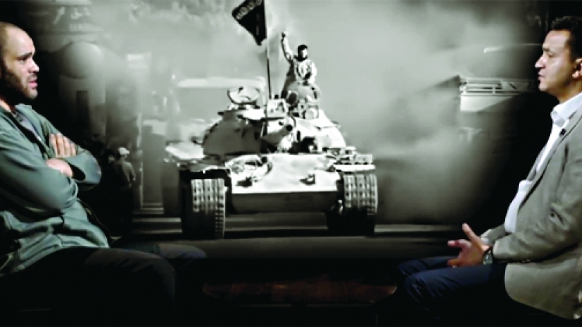 حوار الإعلامي أحمد الدريني مع أمير حدود داعش