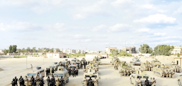 100 يوم على العملية الشاملة: الجيش يقتلع جذور الإرهاب فى سيناء