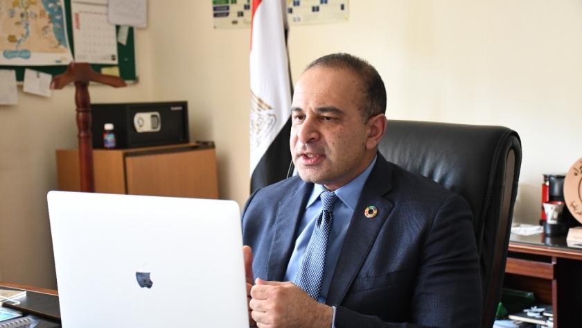 أحمد كمالي نائب وزيرة التخطيط خلال المنتدى