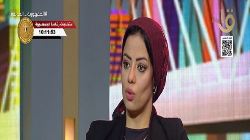 النائبة رشا فايز عضو مجلس النواب عن تنسيقية شباب الاحزاب والسياسيين