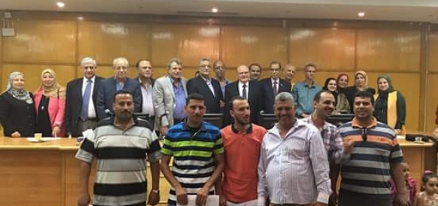 تكريم أعضاء قافلة جامعة الزقازيق الطبية في حلايب وشلاتين