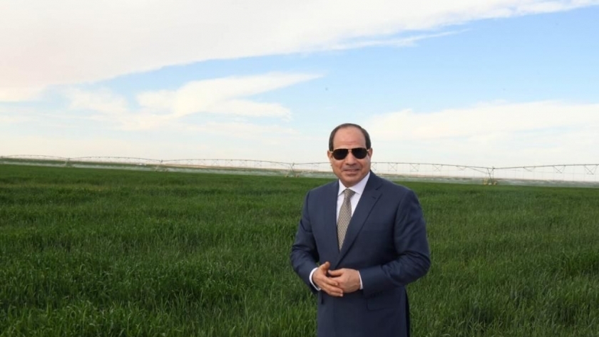 الرئيس عبد الفتاح السيسي يدشن مشروع " توشكى الخير"
