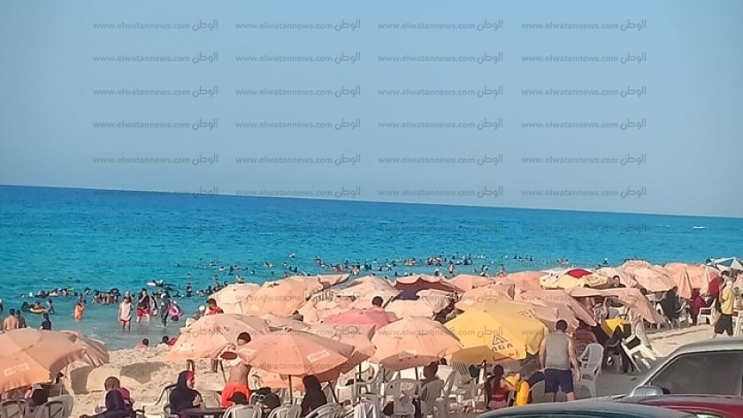 شاطىء أم الرخم في مرسى مطروح